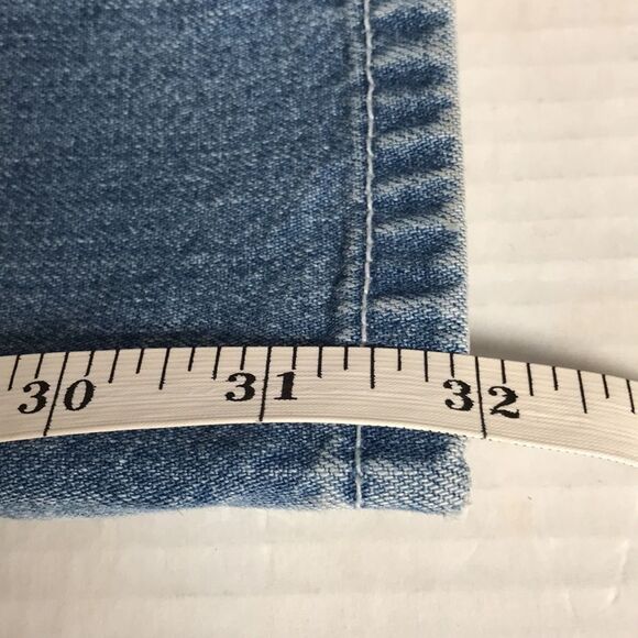 HYDRAULIC Baggy Utility Cargo Jeans Size 19/20 Wide Leg‎ Flare Denim 80s 90s VTG - Picture 14 of 15